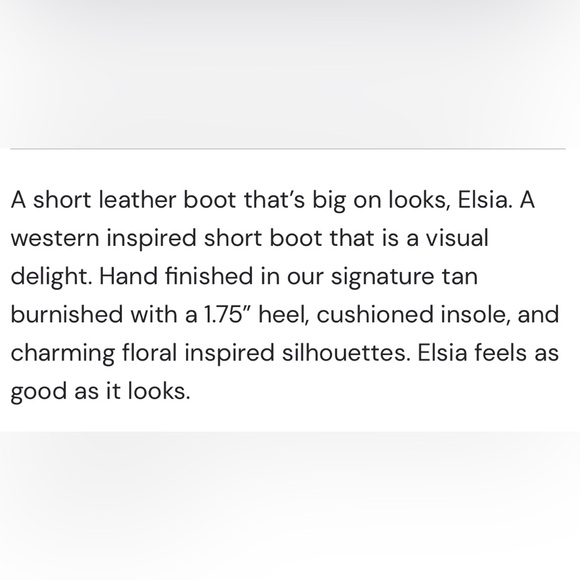 Roan Elsia Western short ankle boot brown leather women size 7 - Picture 11 of 11